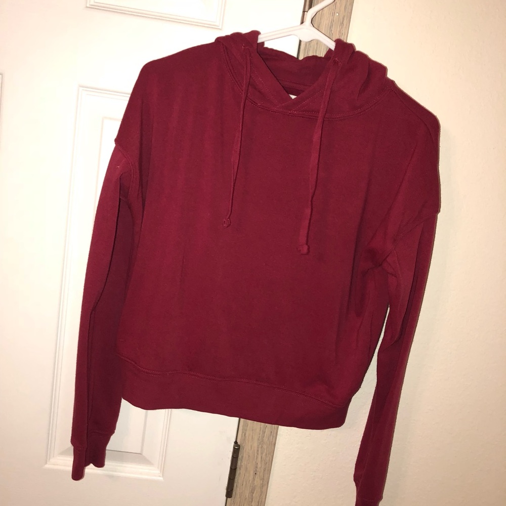 two cropped hoodies!!! Both in great condition